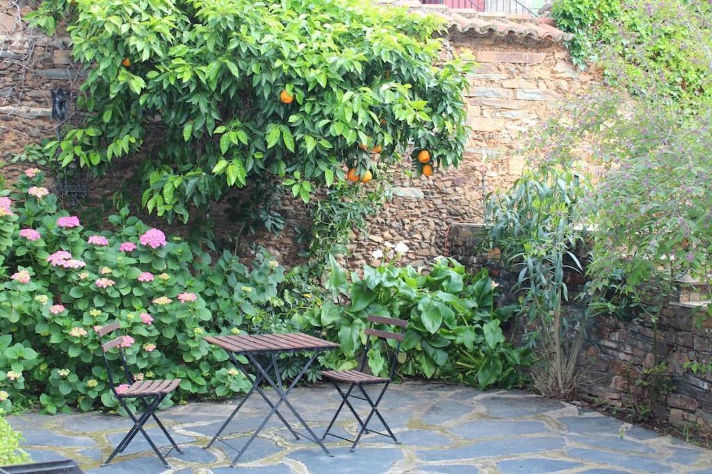 Casa Rural Con Piscina Privada Casar de Palomero ภายนอก รูปภาพ